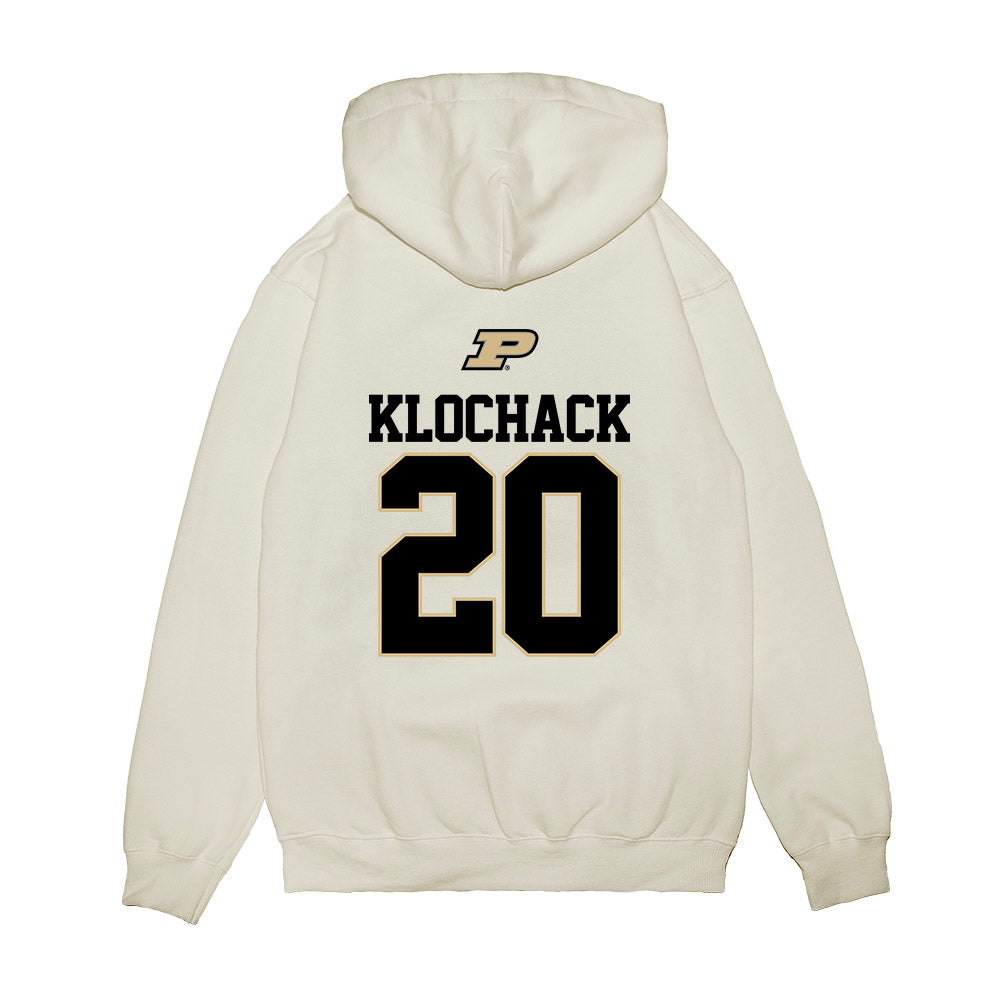 Purdue - NCAA Softball : Kendall Klochack - USA Premium Hooded Sweatshirt-1