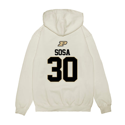 Purdue - NCAA Softball : Gabriela Sosa - USA Premium Hooded Sweatshirt-1