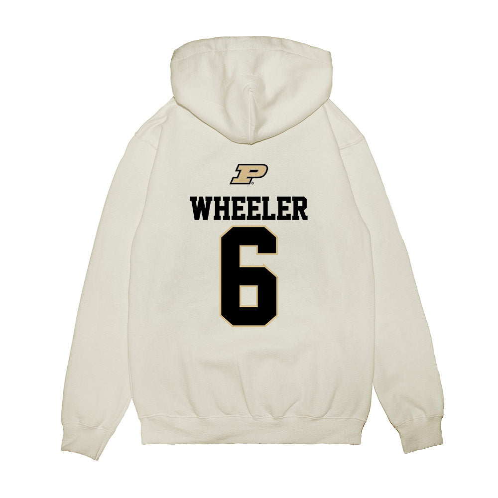 Purdue - NCAA Softball : Mallory Wheeler - USA Premium Hooded Sweatshirt-1