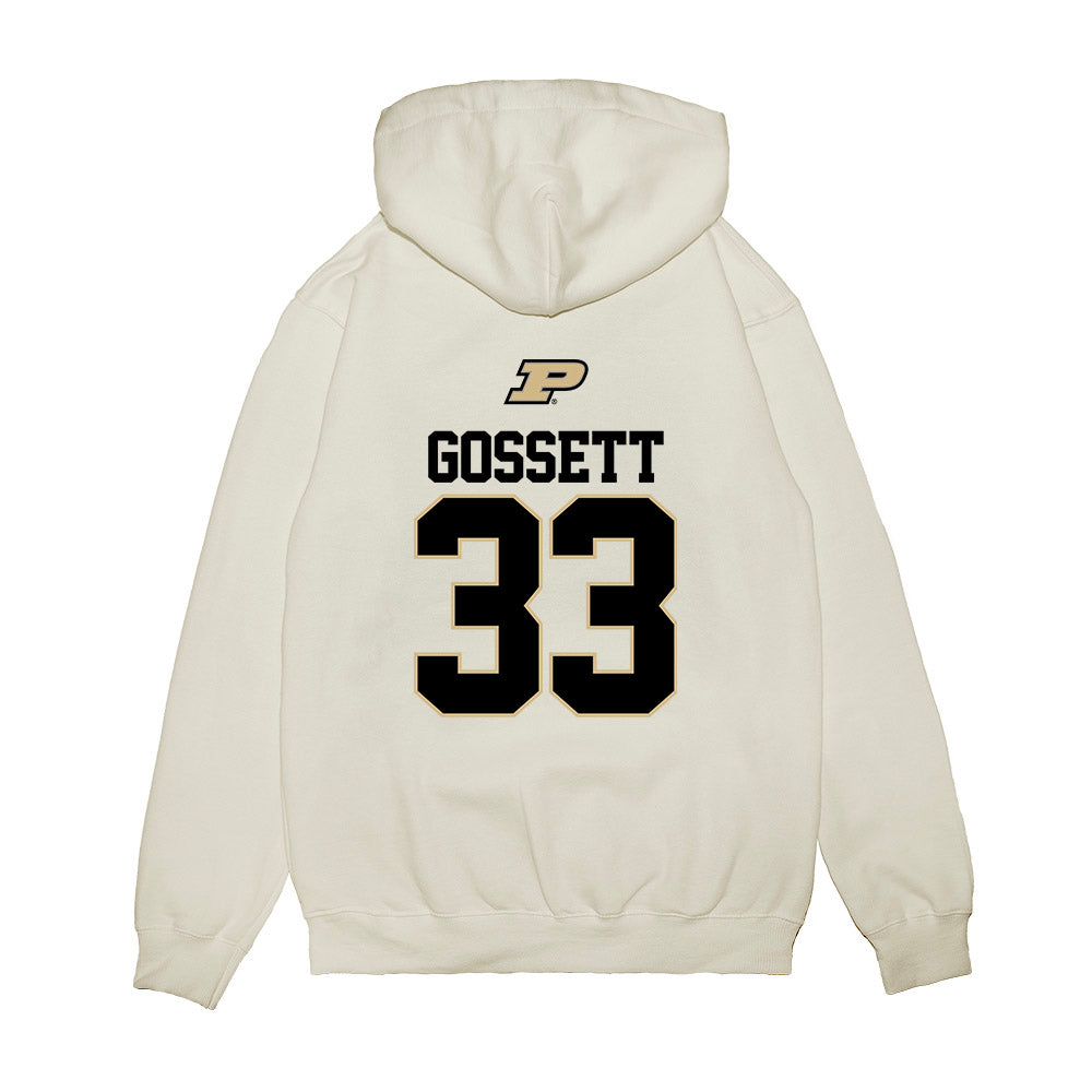 Purdue - NCAA Softball : Julia Gossett - USA Premium Hooded Sweatshirt-1