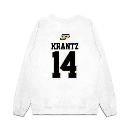 Purdue - NCAA Softball : Jensen Krantz - USA Premium Crewneck Sweatshirt-1