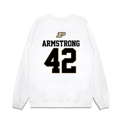Purdue - NCAA Softball : Ansley Armstrong - USA Premium Crewneck Sweatshirt-1