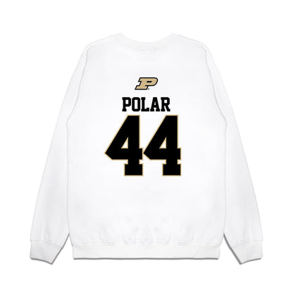 Purdue - NCAA Softball : Moriah Polar - USA Premium Crewneck Sweatshirt-1