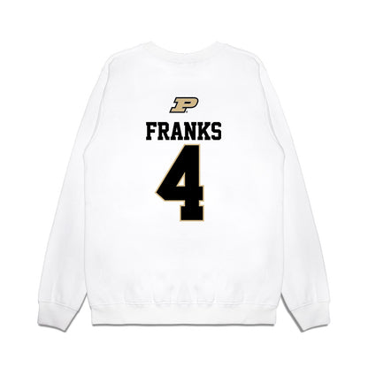 Purdue - NCAA Softball : Kylie Franks - USA Premium Crewneck Sweatshirt-1