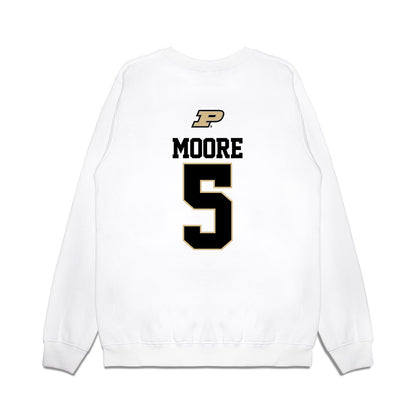Purdue - NCAA Softball : Anna Moore - USA Premium Crewneck Sweatshirt-1