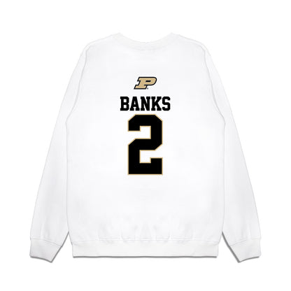 Purdue - NCAA Softball : Khloe Banks - USA Premium Crewneck Sweatshirt-1