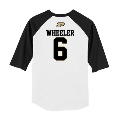 Purdue - NCAA Softball : Mallory Wheeler - USA Raglan Shirt-1