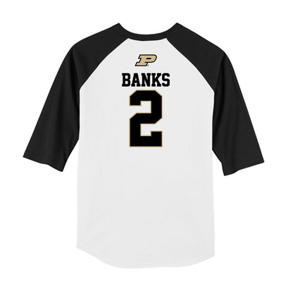 Purdue - NCAA Softball : Khloe Banks - USA Raglan Shirt-1