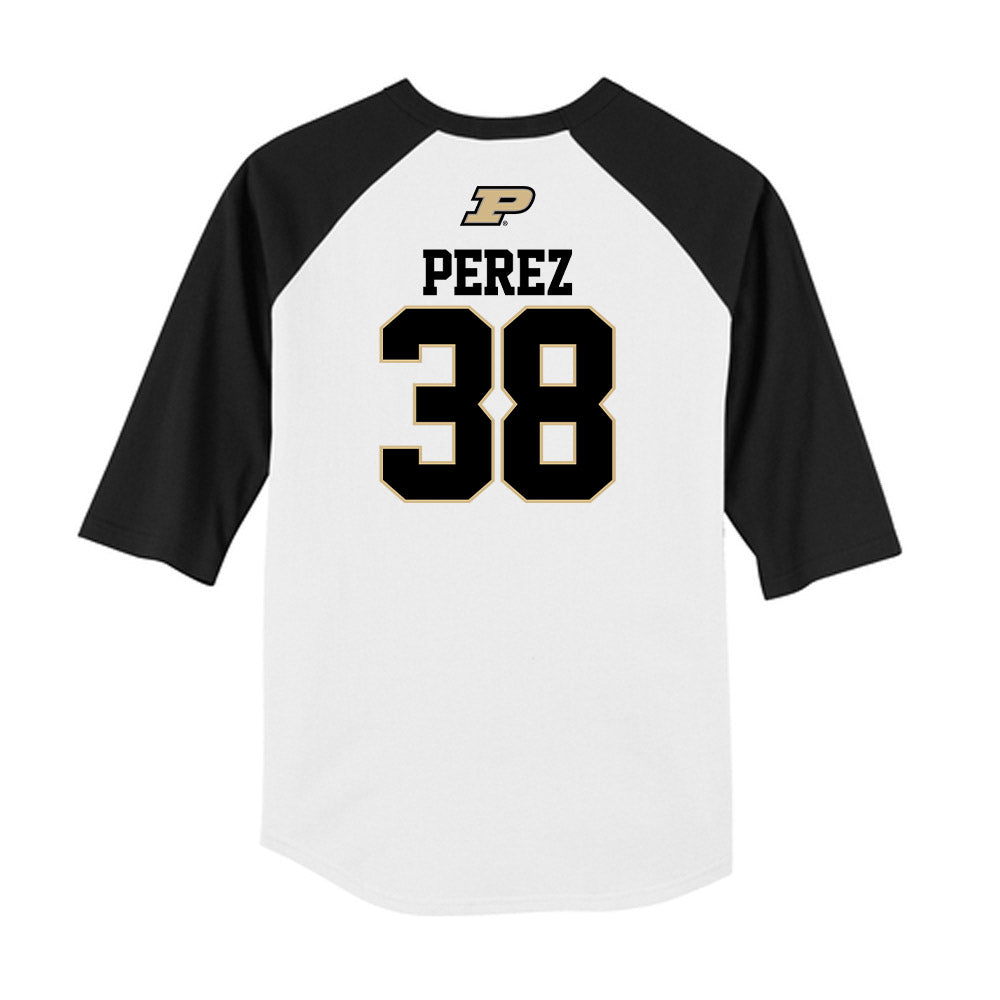 Purdue - NCAA Softball : Brooke Perez - USA Raglan Shirt-1