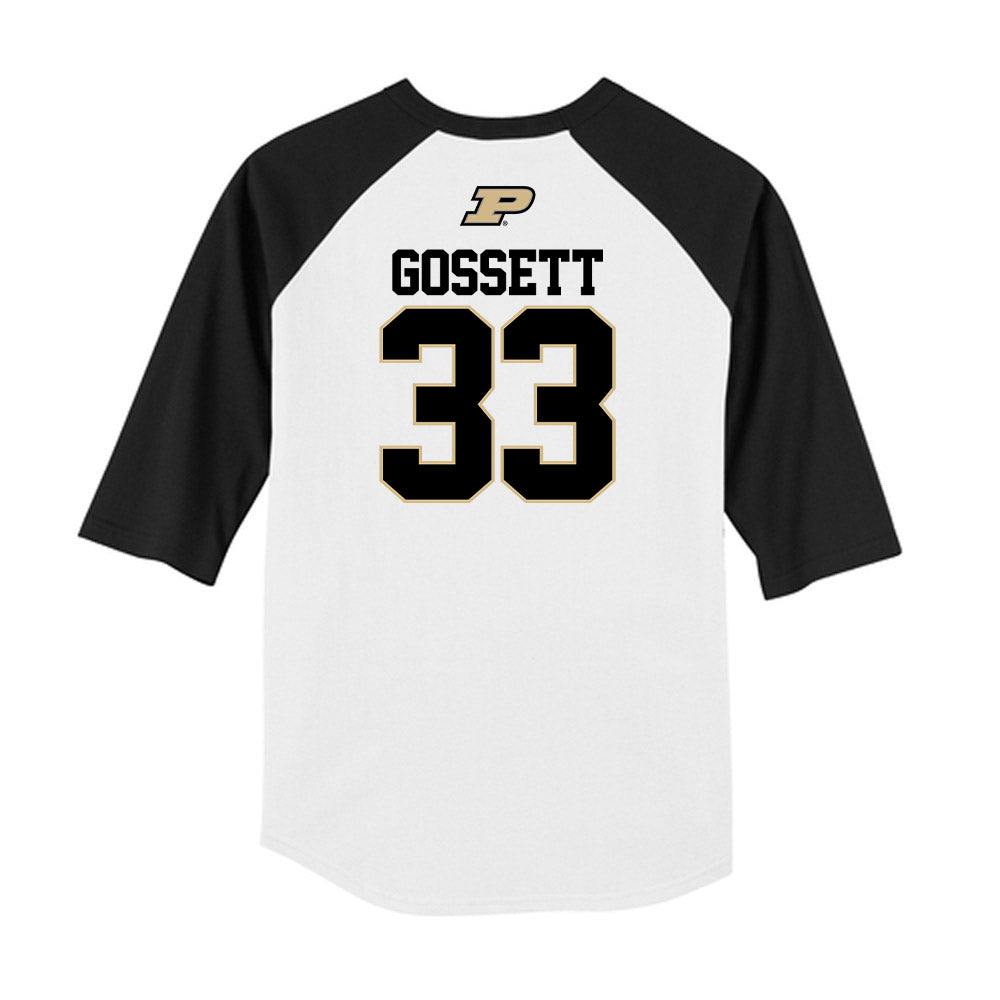 Purdue - NCAA Softball : Julia Gossett - USA Raglan Shirt-1