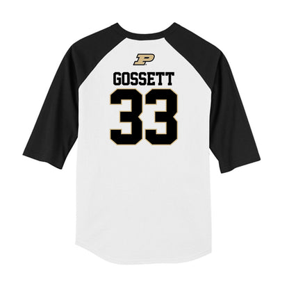 Purdue - NCAA Softball : Julia Gossett - USA Raglan Shirt-1