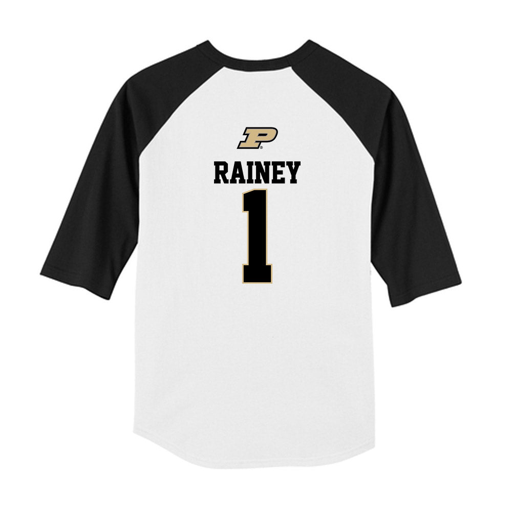 Purdue - NCAA Softball : Kendyl Rainey - USA Youth Raglan T-Shirt-1