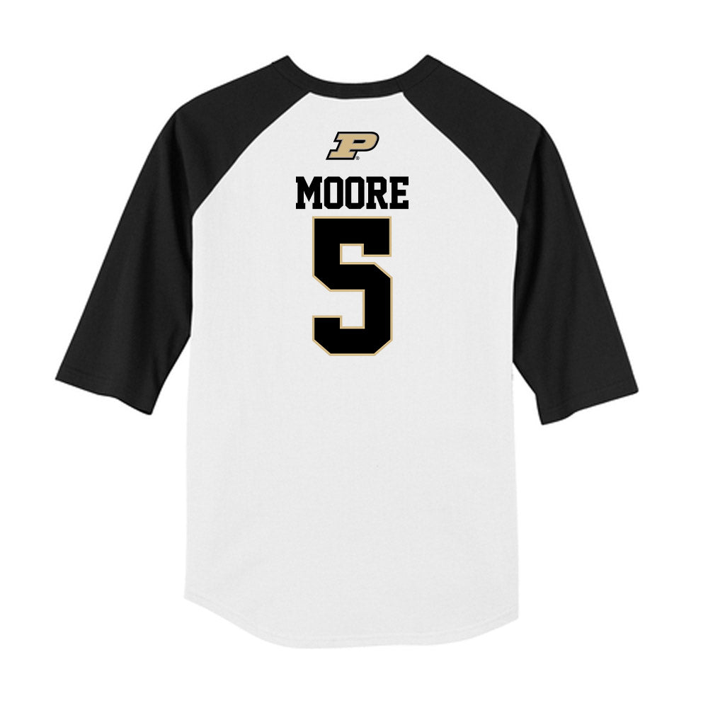 Purdue - NCAA Softball : Anna Moore - USA Raglan Shirt-1
