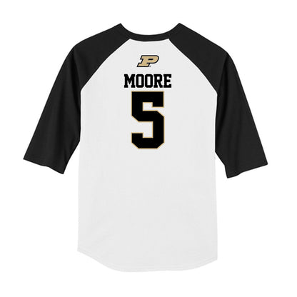 Purdue - NCAA Softball : Anna Moore - USA Raglan Shirt-1