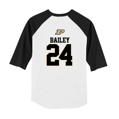 Purdue - NCAA Softball : Emma Bailey - USA Youth Raglan T-Shirt-1