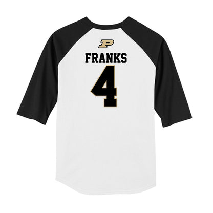 Purdue - NCAA Softball : Kylie Franks - USA Raglan Shirt-1