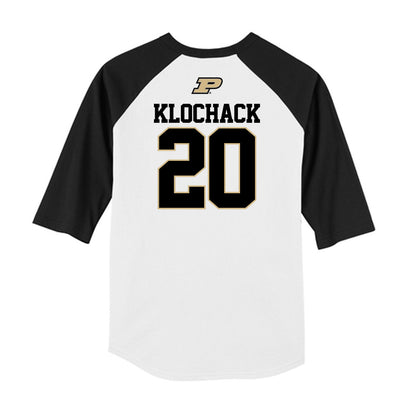 Purdue - NCAA Softball : Kendall Klochack - USA Raglan Shirt-1