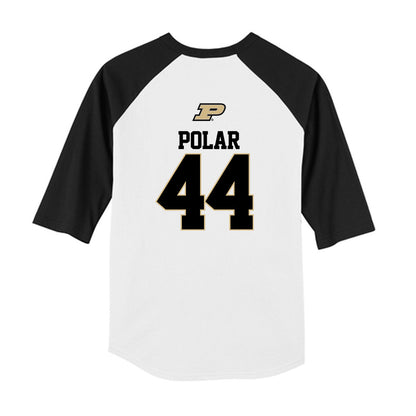 Purdue - NCAA Softball : Moriah Polar - USA Youth Raglan T-Shirt-1