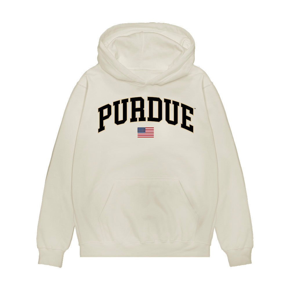 Purdue - NCAA Softball : Anna Moore - USA Premium Hooded Sweatshirt-0