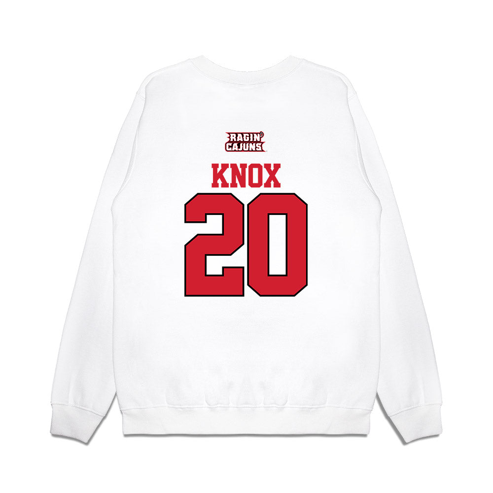 Louisiana - NCAA Softball : Lily Knox - USA Raglan Premium Crewneck Sweatshirt-1