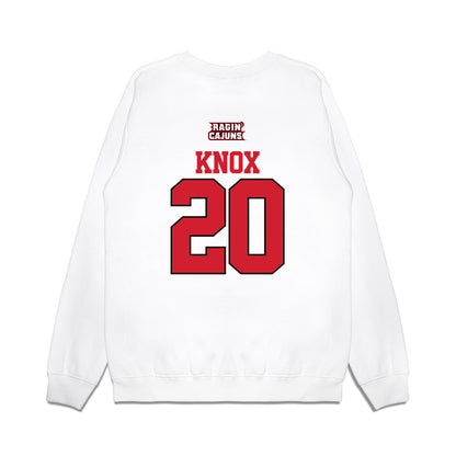 Louisiana - NCAA Softball : Lily Knox - USA Raglan Premium Crewneck Sweatshirt-1