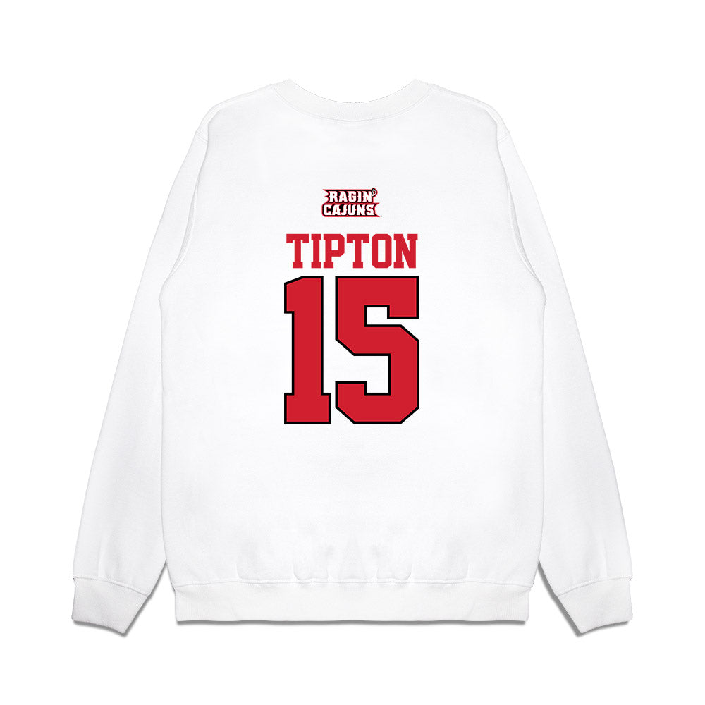 Louisiana - NCAA Softball : Julianne Tipton - USA Raglan Premium Crewneck Sweatshirt-1