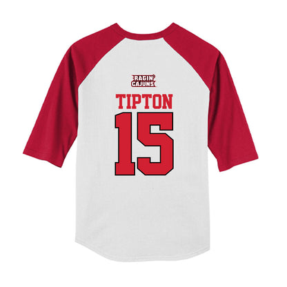 Louisiana - NCAA Softball : Julianne Tipton - USA Raglan Youth Raglan T-Shirt-1