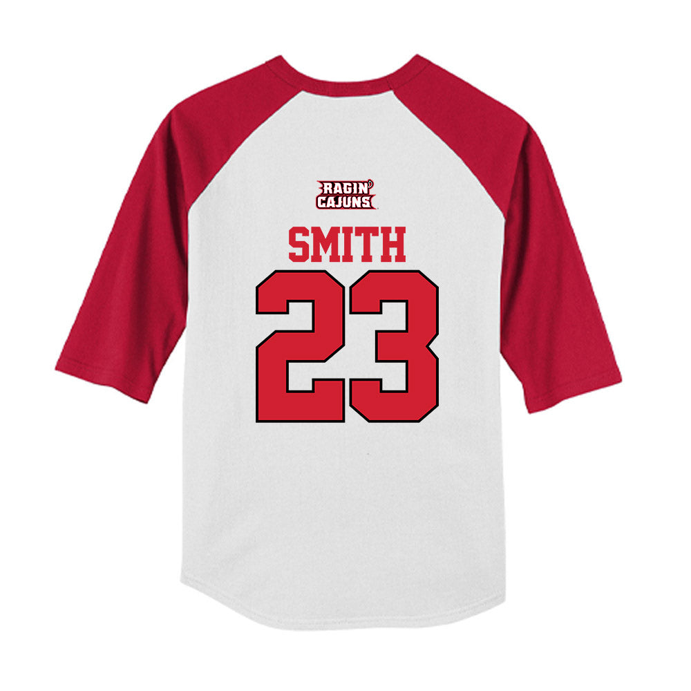 Louisiana - NCAA Softball : Emily Smith - USA Raglan Youth Raglan T-Shirt-1