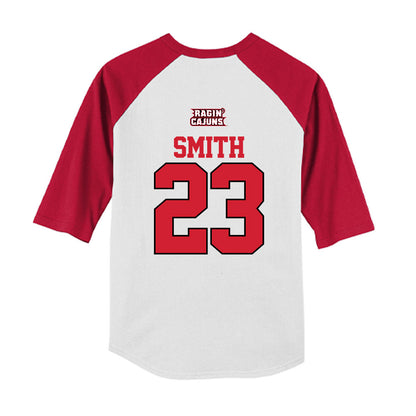 Louisiana - NCAA Softball : Emily Smith - USA Raglan Youth Raglan T-Shirt-1