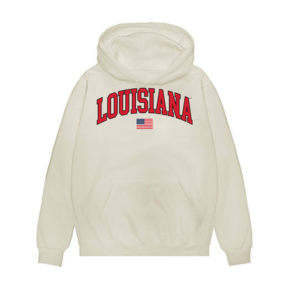 Louisiana - NCAA Softball : Lily Knox - USA Raglan Premium Hooded Sweatshirt-0