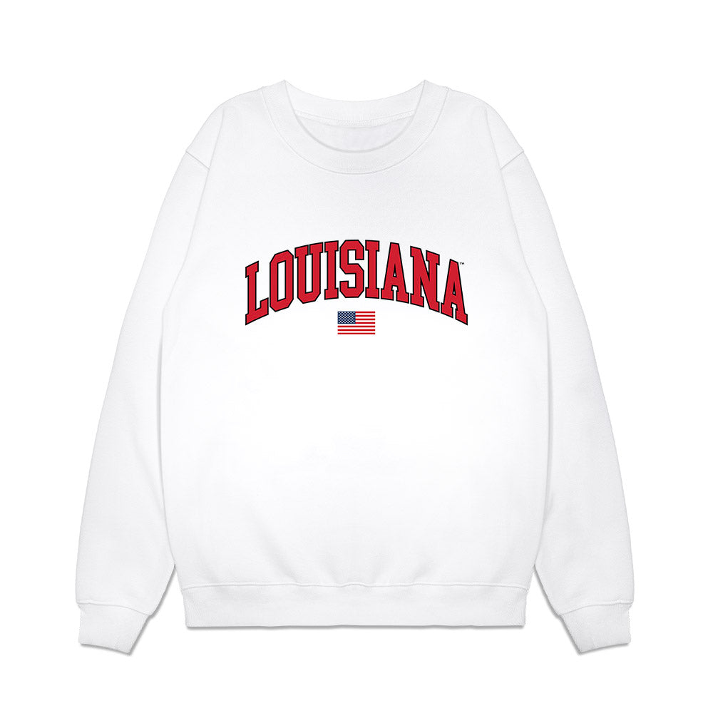 Louisiana - NCAA Softball : Lily Knox - USA Raglan Premium Crewneck Sweatshirt-0