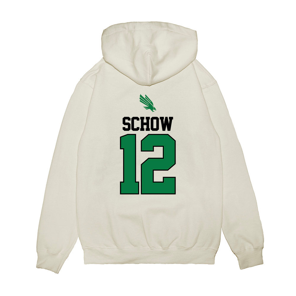 North Texas - NCAA Softball : Sofia Schow - USA Premium Hooded Sweatshirt-1