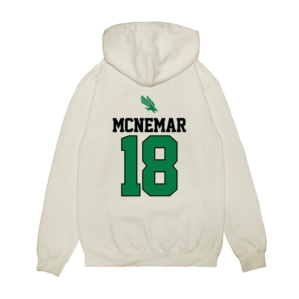 North Texas - NCAA Softball : Riley McNemar - USA Premium Hooded Sweatshirt-1