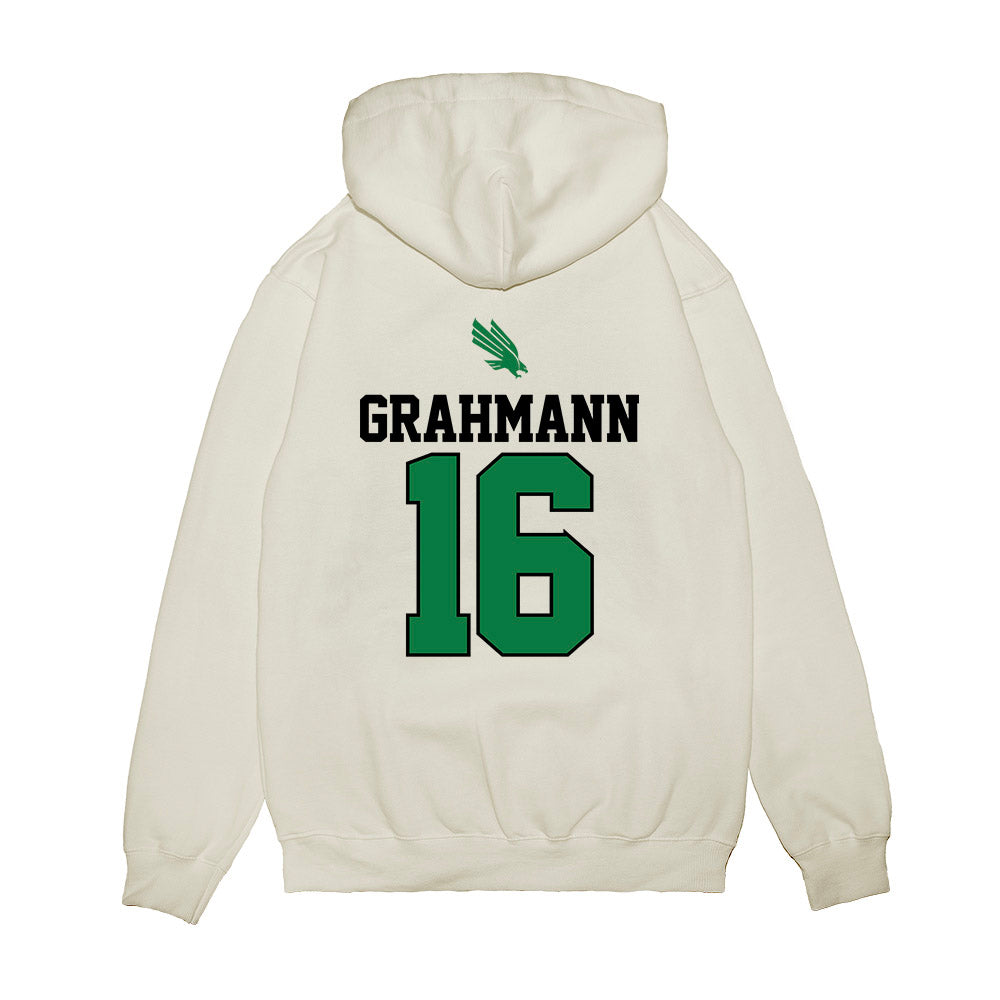 North Texas - NCAA Softball : Emma Grahmann - USA Premium Hooded Sweatshirt-1