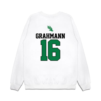 North Texas - NCAA Softball : Emma Grahmann - USA Premium Crewneck Sweatshirt-1