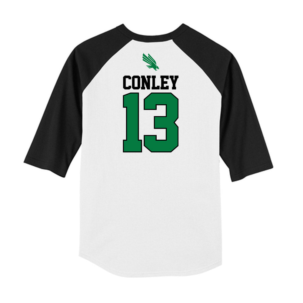North Texas - NCAA Softball : Madison Conley - USA Raglan Shirt-1