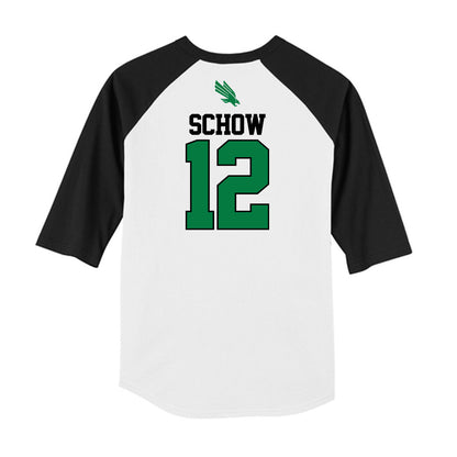 North Texas - NCAA Softball : Sofia Schow - USA Raglan Shirt-1