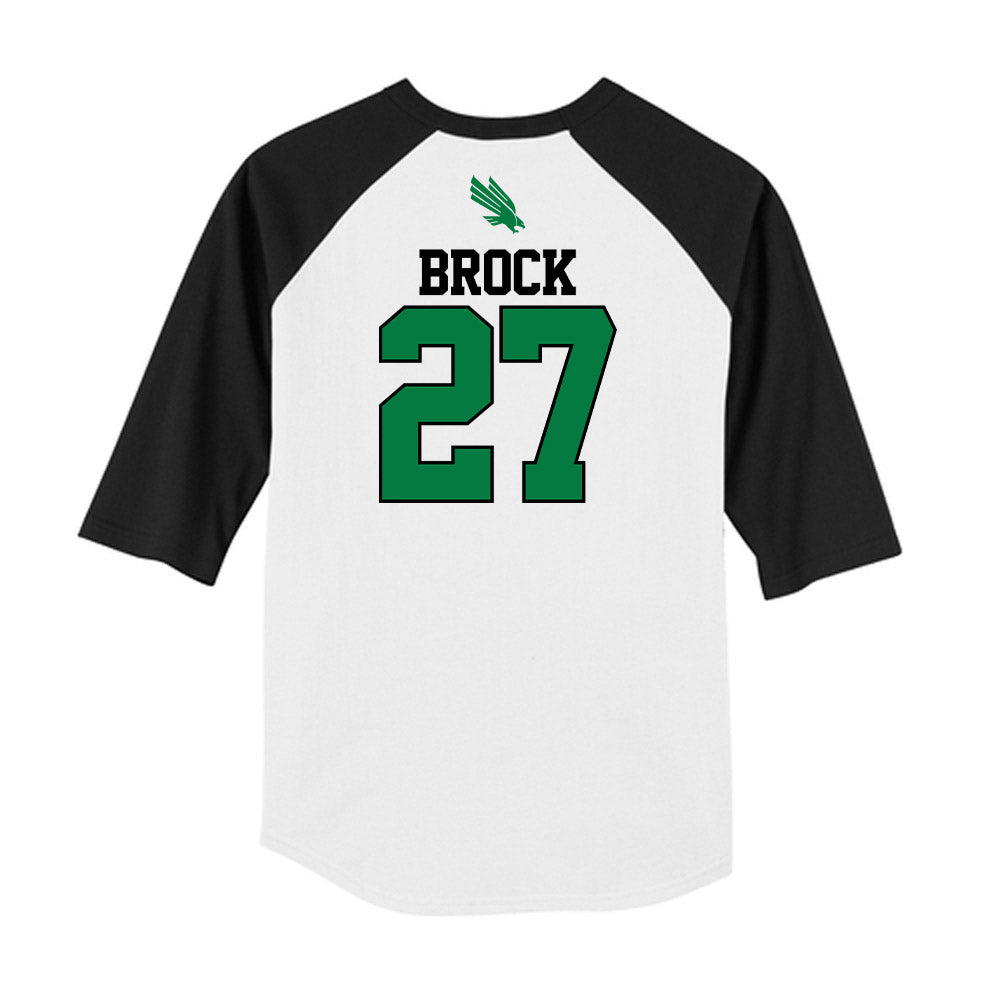 North Texas - NCAA Softball : Katy Brock - USA Raglan Shirt-1