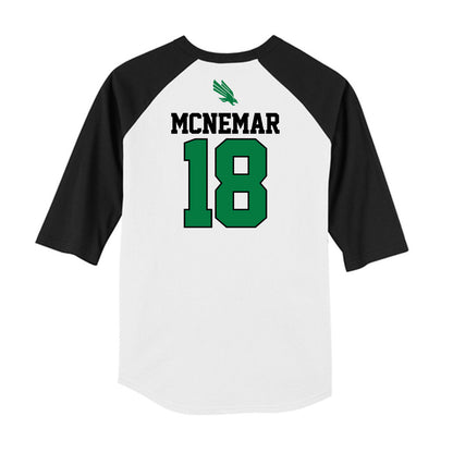 North Texas - NCAA Softball : Riley McNemar - USA Raglan Shirt-1