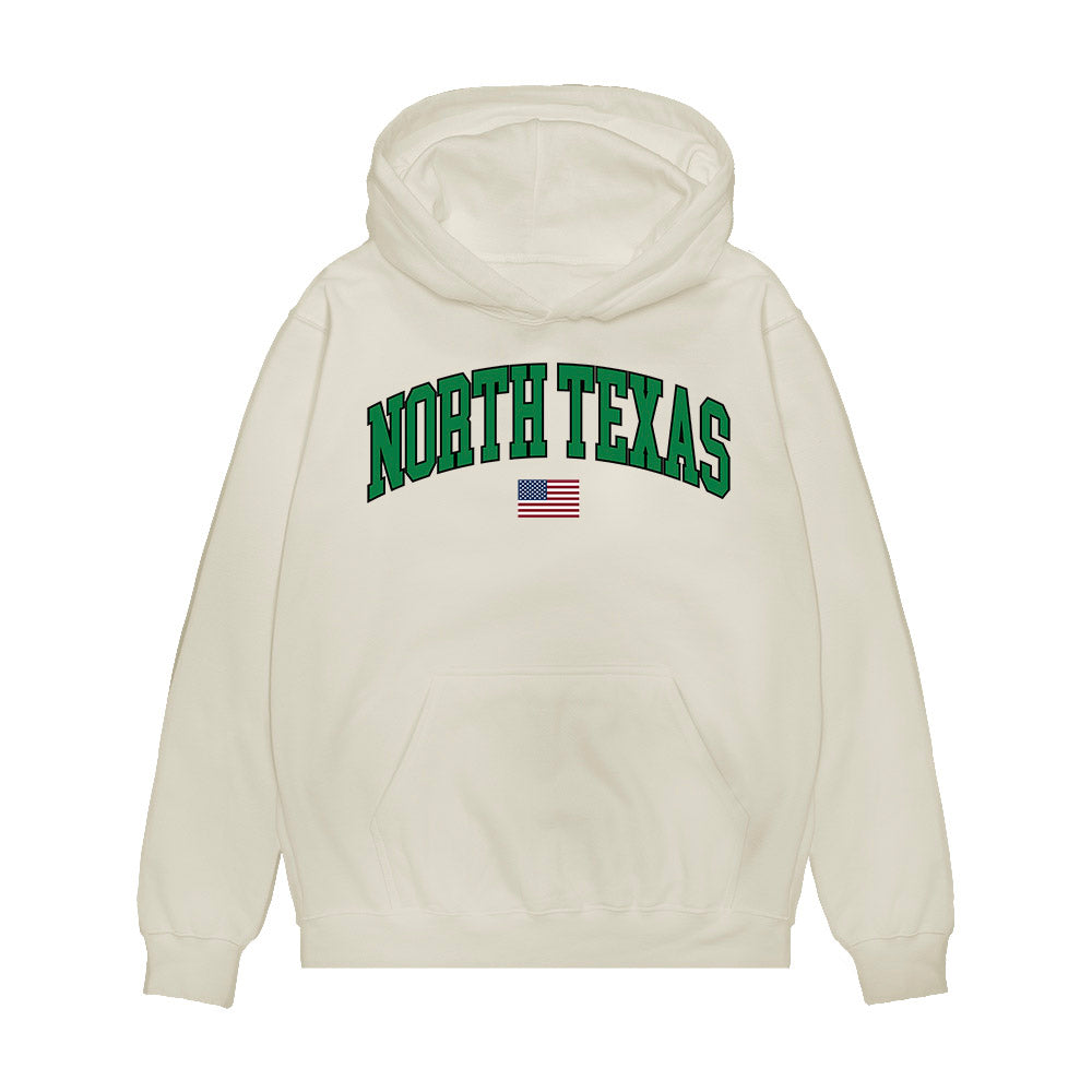 North Texas - NCAA Softball : Gracie Maloney - USA Premium Hooded Sweatshirt-0