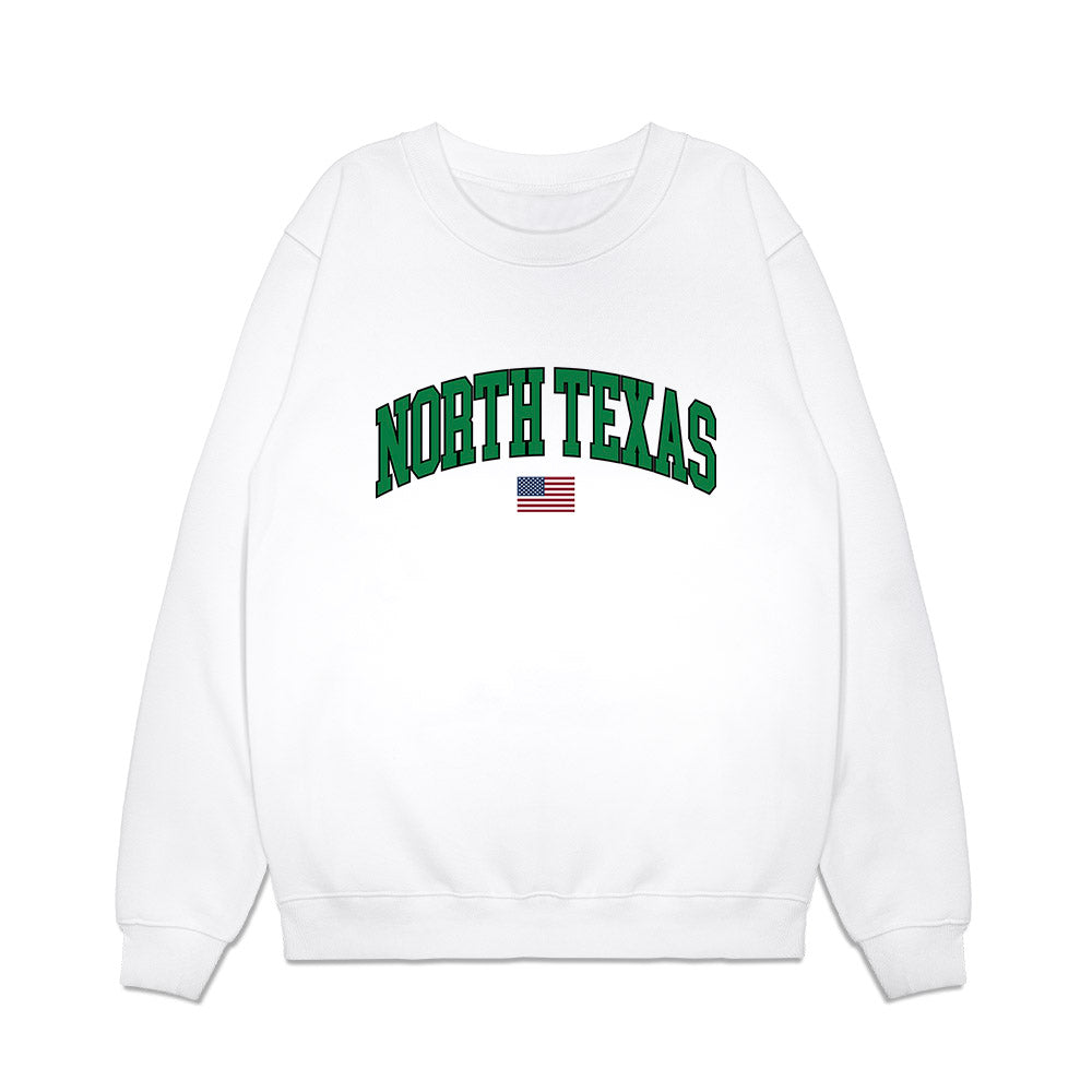 North Texas - NCAA Softball : Riley McNemar - USA Premium Crewneck Sweatshirt-0
