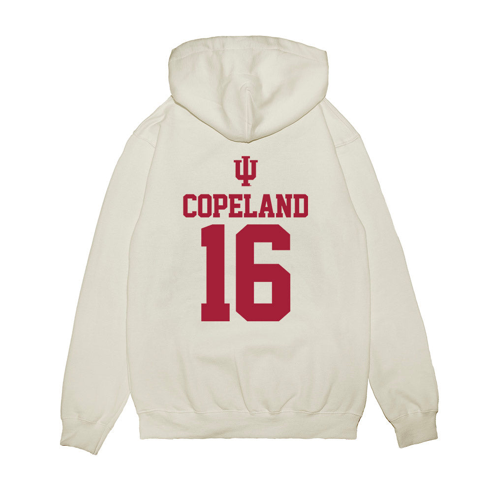 Indiana - NCAA Softball : Brianna Copeland - USA Premium Hooded Sweatshirt-1