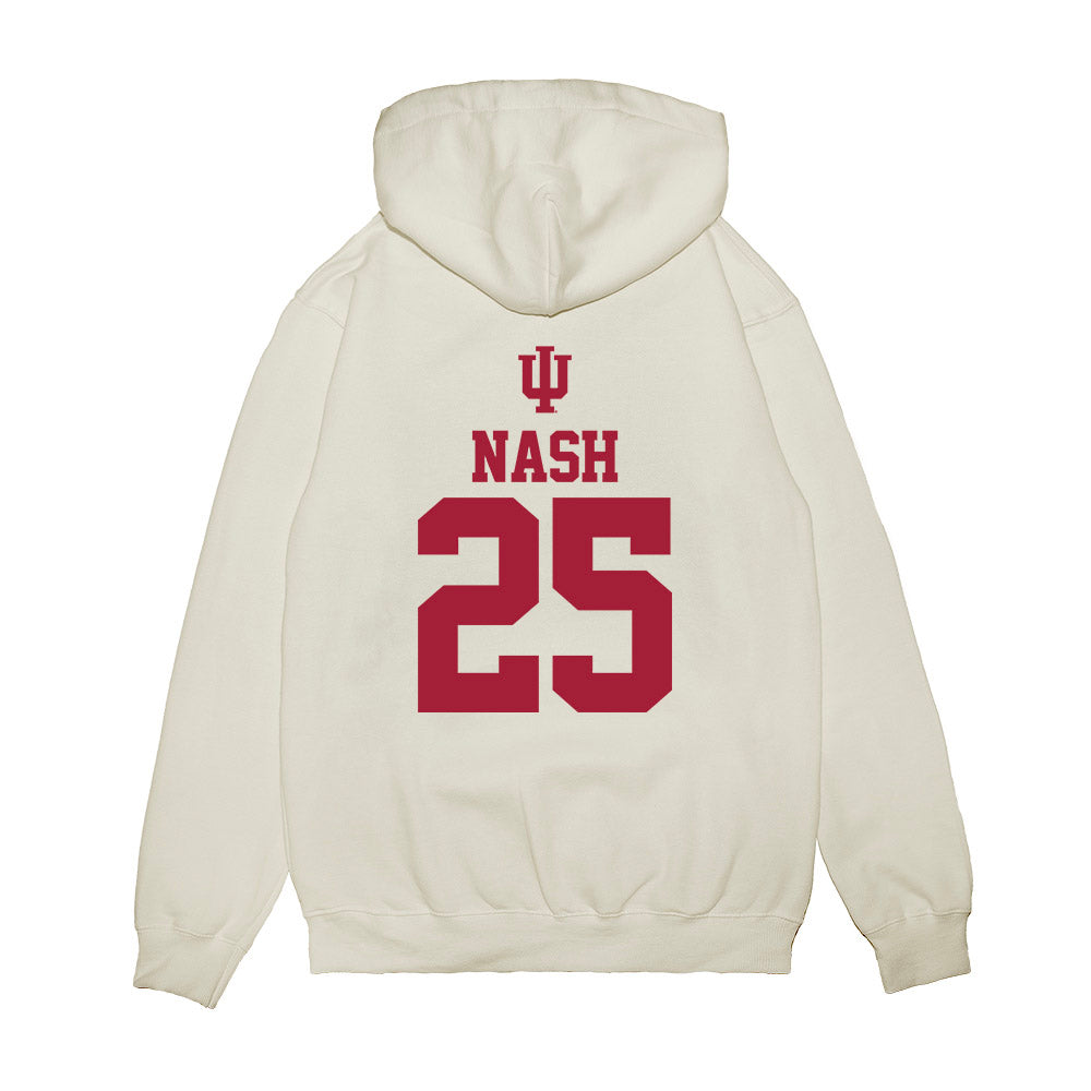 Indiana - NCAA Softball : Nevaeh Nash - USA Premium Hooded Sweatshirt-1