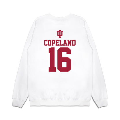 Indiana - NCAA Softball : Brianna Copeland - USA Premium Crewneck Sweatshirt-1