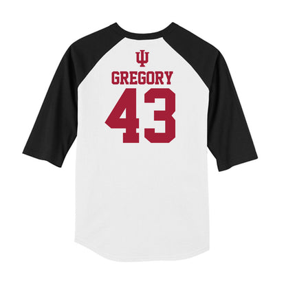 Indiana - NCAA Softball : Megan Gregory - USA Raglan Shirt-1