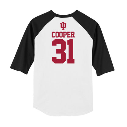 Indiana - NCAA Softball : Alexandra Cooper - USA Raglan Shirt-1