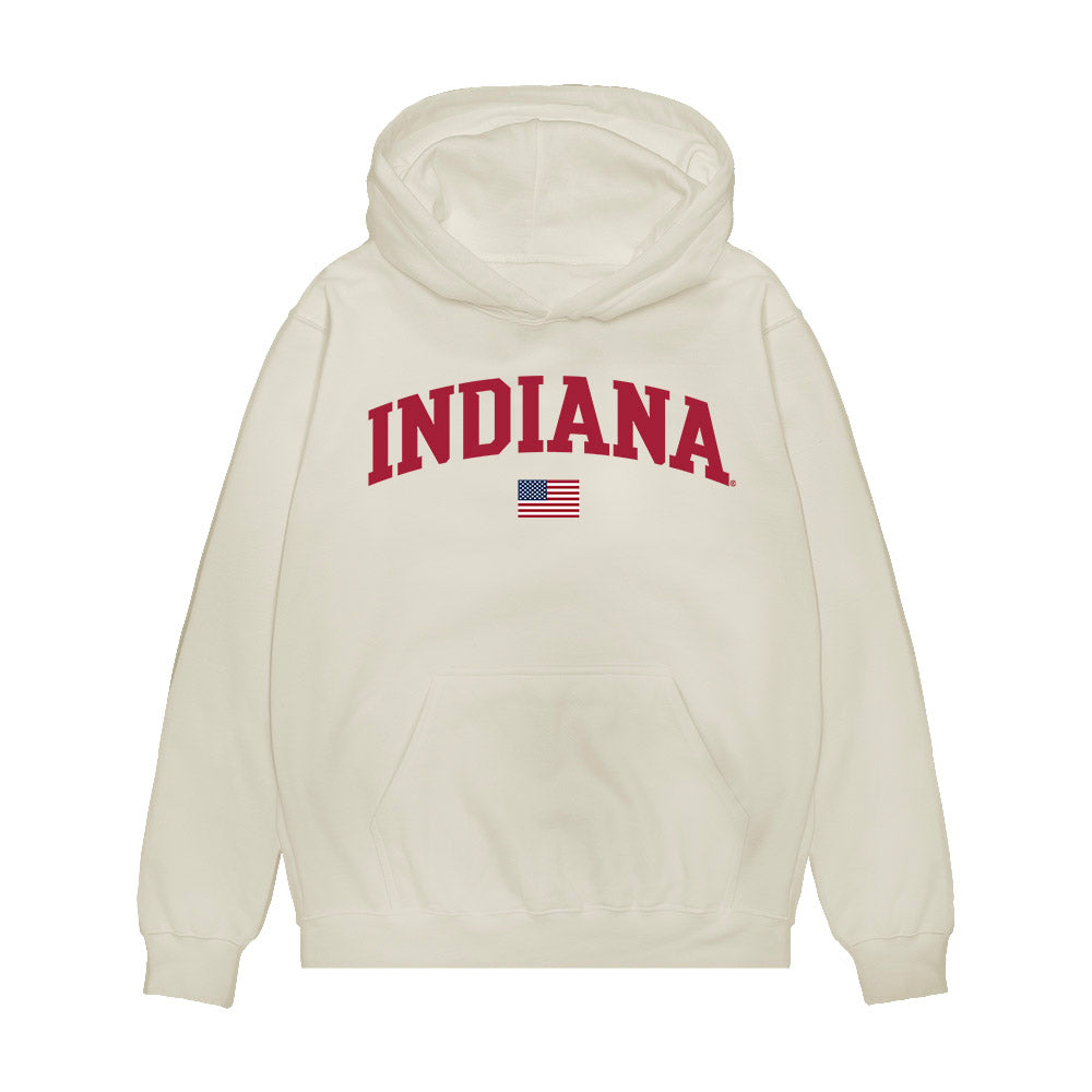 Indiana - NCAA Softball : Brianna Copeland - USA Premium Hooded Sweatshirt-0