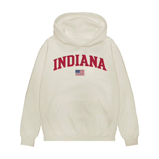 Indiana - NCAA Softball : Megan Gregory - USA Premium Hooded Sweatshirt-0