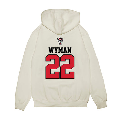 NC State - NCAA Softball : Rylee Wyman - Premium Hooded Sweatshirt-1