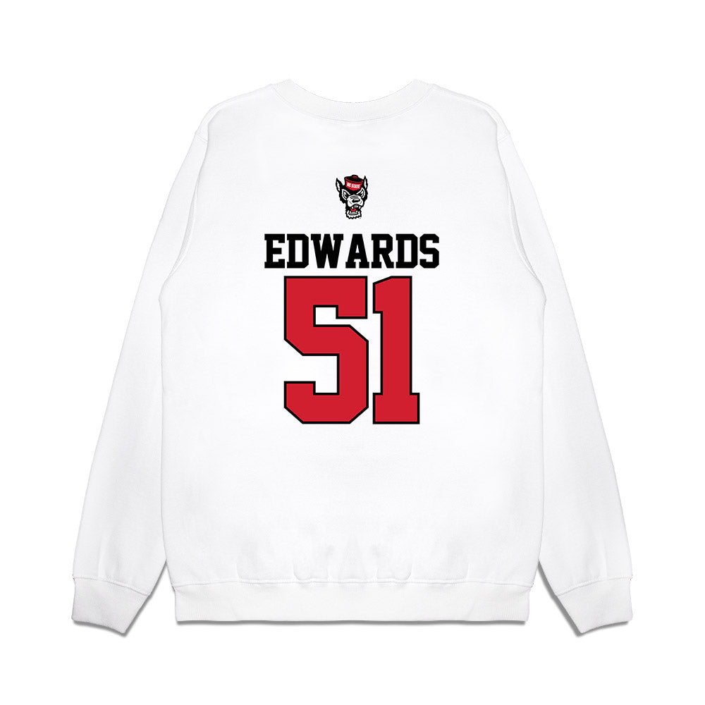 NC State - NCAA Softball : Bailey Edwards - Premium Crewneck Sweatshirt-1